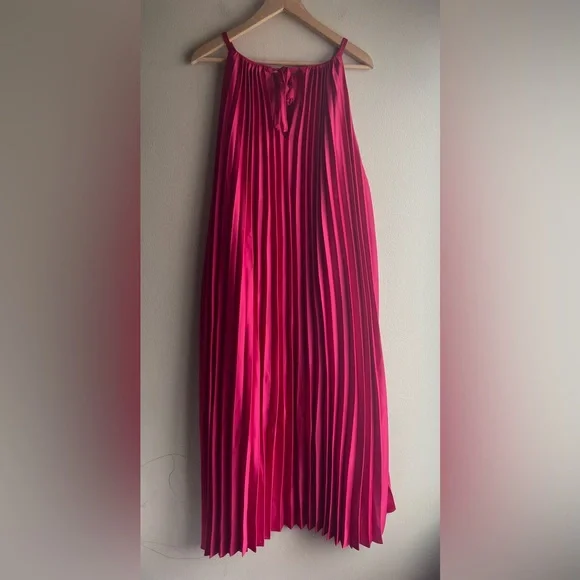 New EVANS Kimber Plain Maxi Dress merlot Size 30/32 Women - Picture 9 of 16